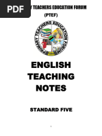 Nukuu English Notes g V