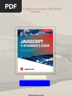 Instant Download JavaScript: A Beginner's Guide, Fifth Edition Pollock PDF All Chapters