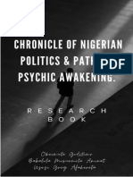 Chronicle of Nigerian Politics & Path to Psychic Awakening