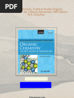 Instant Access to Wiley's Solomons, Fryhle & Snyder Organic Chemistry For Jee ( Main & Advanced ) 3RD Edition M.S. Chouhan ebook Full Chapters