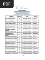 RESULTADO FINAL PROVA ESCRITA OBJETIVA