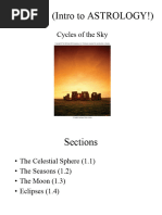 Chapter 1 - Intro to Astronomy