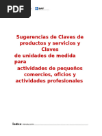 CLAVES SAT