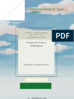 Get Guides for Labor Arbitration George W. Taylor (Editor) free all chapters