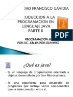 Presentacion Java Semana 2