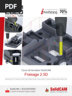 Cours de formation sur le fraisage 2-5D SolidCAM 1-82