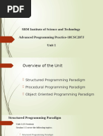 Unit1 - Structured Theory and Demo