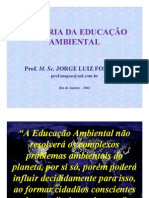 História Da Educação Ambiental