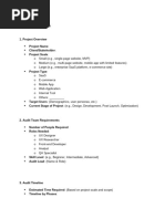 UX Audit Template