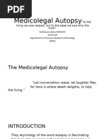 Medicolegal Autopsy