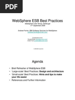 Websphere Esb Best Practices: Websphere User Group, Edinburgh 17 September 2008