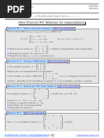 Série corrigée Réduction des endomorphismes