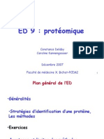 Diapos Ed9 Proteomique