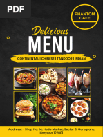 PHANTOM CAFE Menu-A4