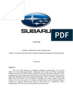 Subaru Case Study