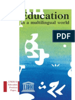 Education in A Multilingual World