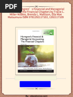 Get (Ebook) Horngren’s Financial and Managerial Accounting, the Financial Chapters by Tracie L. Miller-Nobles, Brenda L. Mattison, Ella Mae Matsumura ISBN 9781292117102, 1292117109 free all chapters