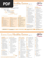 Extra Easy Healthy Extras