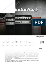 Guitar Rig 5 Getting Started English