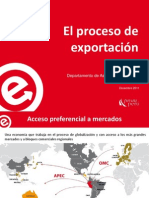 El Proceso de Exportacion