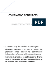 Contingent Contracts