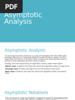 4. Asymptotic Notation