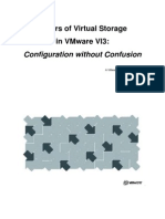 Layers of Virtual Storage in Vmware Vi3:: Configuration Without Confusion