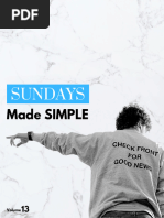 Sundays Made Simple - Volume 13