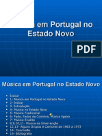 13 - Música em Portugal No Estado Novo