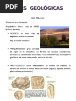 Eras GeolÓgicas