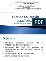 Taller de Aplicación Estadística