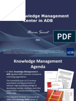 The Knowledge Management Center in ADB