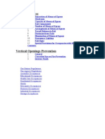 Vertical Openings Prevention: Means of Egress