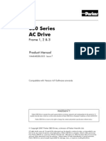 Parker SSD 650 Series User Manual