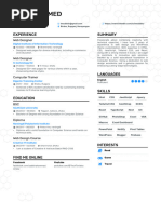 Sabbir Ahmed Resume