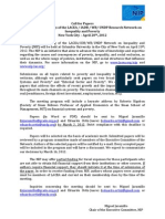 Call For Papers XVIII Annual Meetings of The LACEA / IADB / WB/ UNDP Research Network On Inequality and Poverty New York City - April 20, 2012