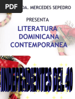 Independientes Del 40, La Generación Del 48, La Poesia Sorprendida