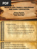 639175857 Chapter 3 Rizal s Life Family Childhood and Early Education