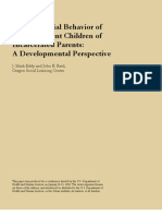 The Antisocial Behavior of The Adolescent Children of Incarcerated Parents: A Developmental Perspective