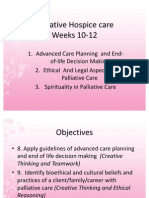 Palliative Hospice Care Wks 10-12