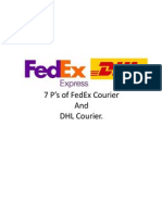 7 P's of FedEx Courier DHL