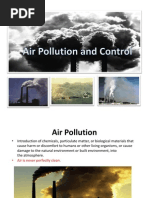 Air Pollution and Control