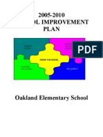 2005-2010 School Improvement Plan: Create Model Determine A Change Strategy