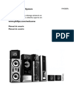 Philips FWD876 Manual de Usuario - Español