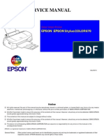 Epson Stylus Color 670 Service Manual