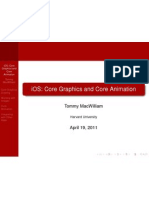 Ios: Core Graphics and Core Animation: Tommy Macwilliam