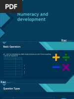 S3W5 - Numeracy and Development