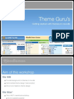 Getting Started With Themes in Moodle