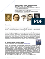 "Memorias Del Ing. José Gpe. Mejia López: Ferrocarrilero, Geólogo, Petrolero y Minero". Jorge Lera Mejía.