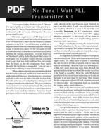 FRB No-Tune 1 Watt PLL Transmitter Kit